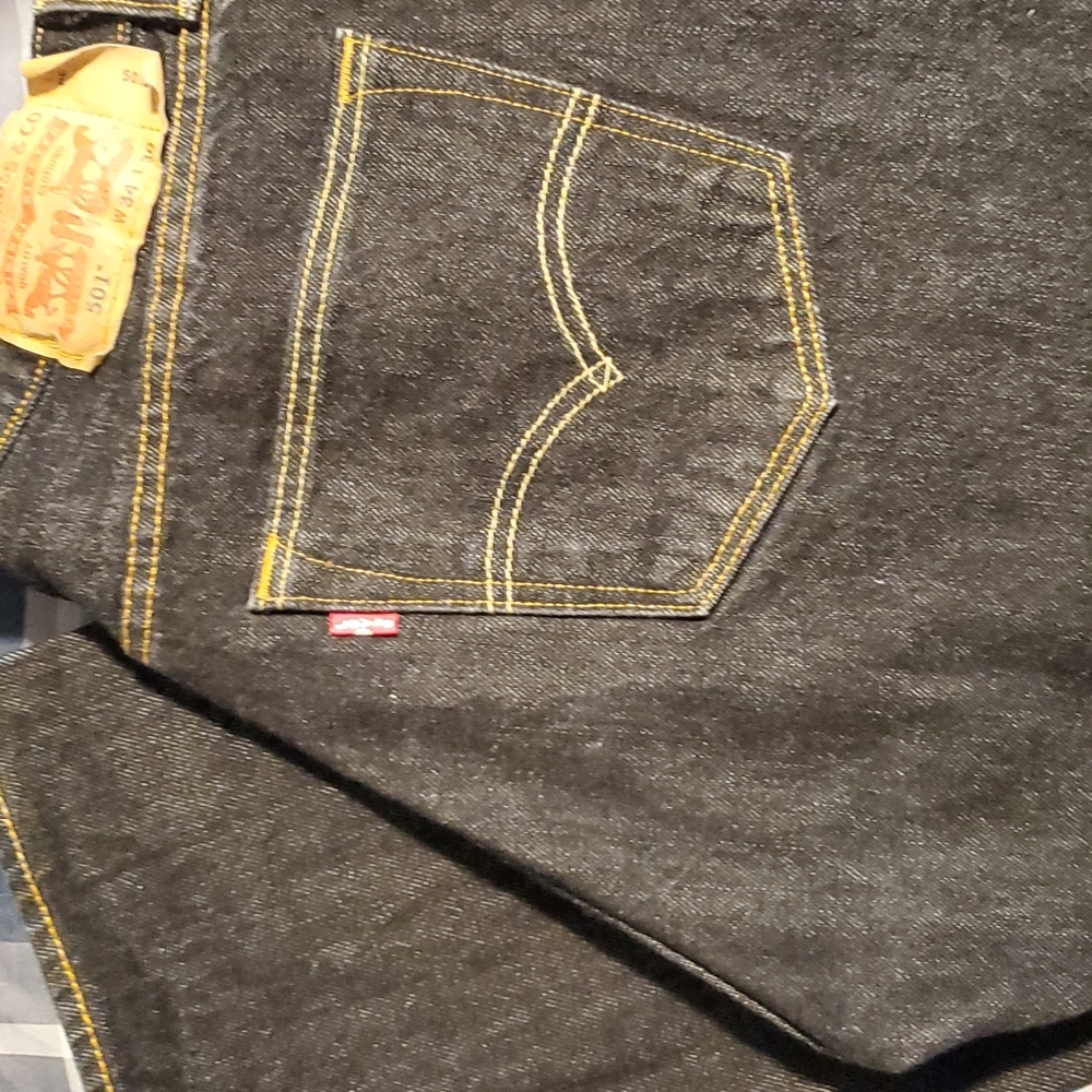501s Black 34x30